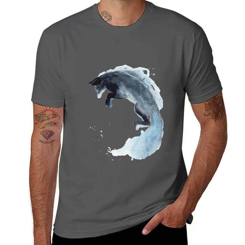 Water Fox Tshirt Labor Work Casual Tshirt