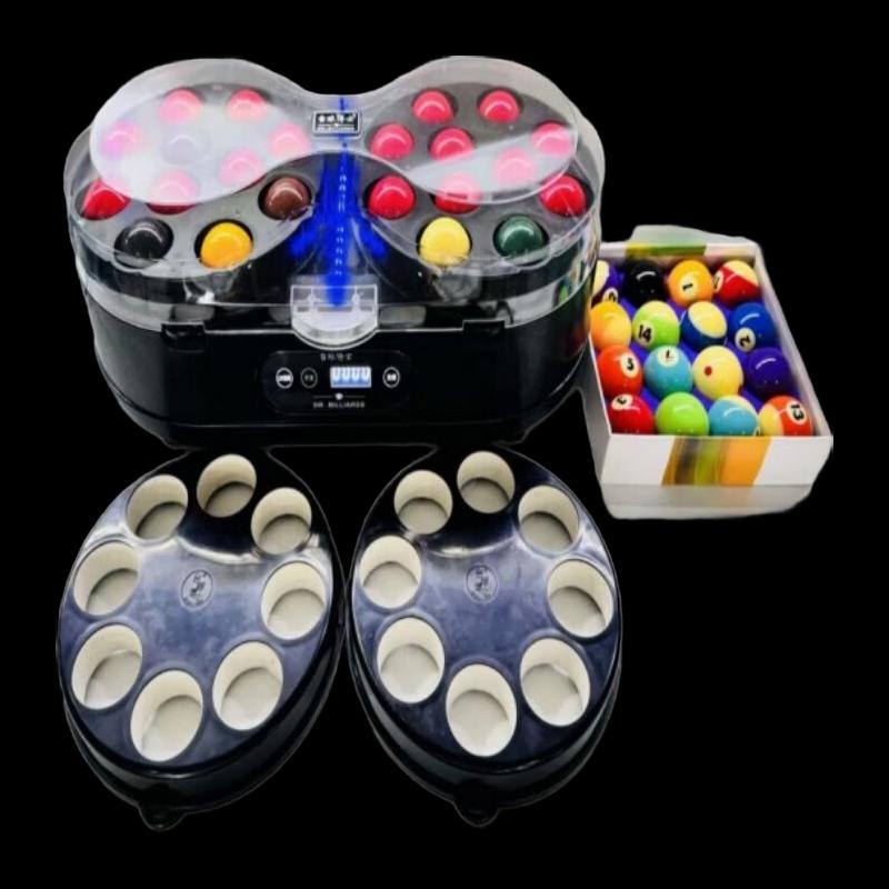 Billiard Doctor Automatic Dual-Motor Billiard Ball Cleaner CN plug (adapter included)