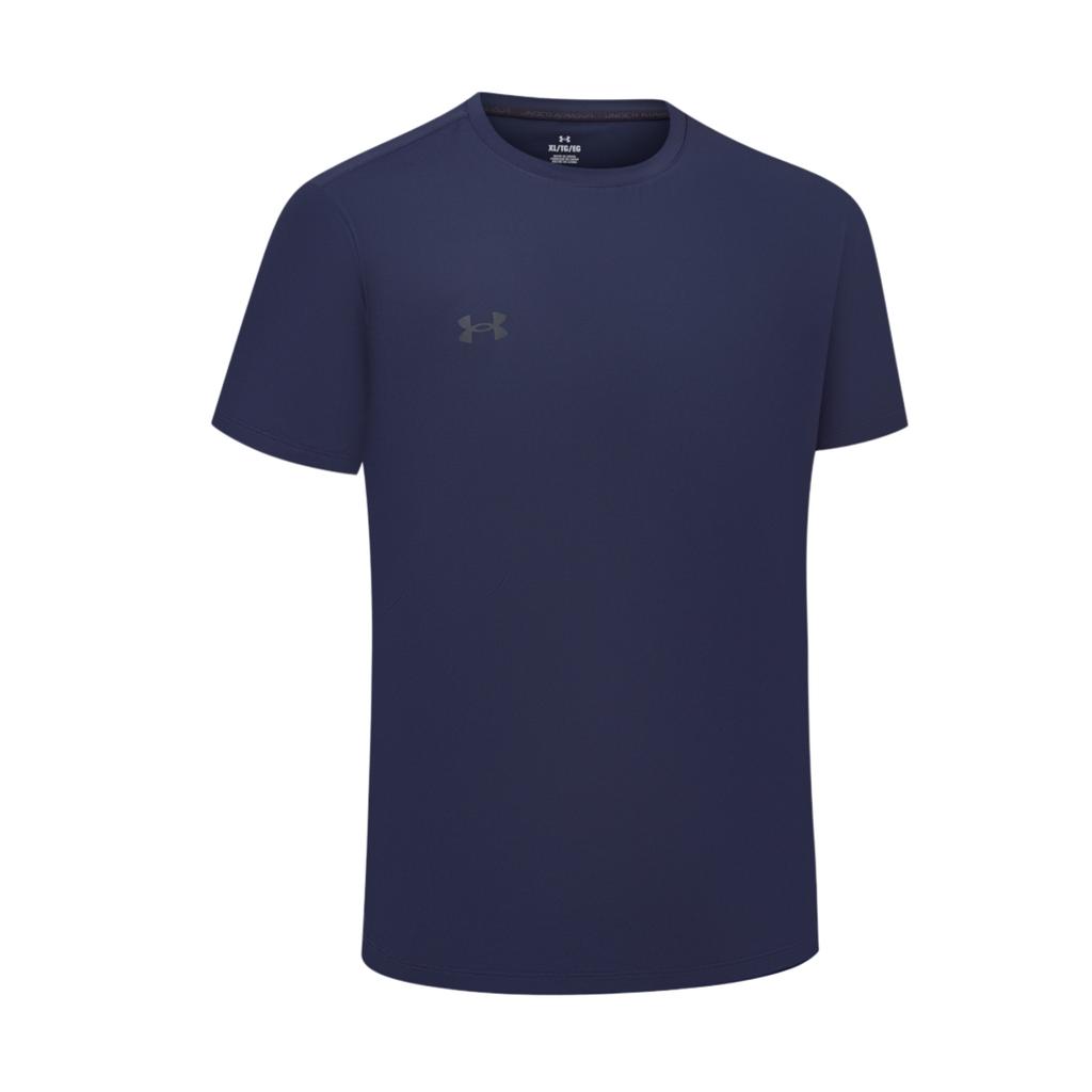 Under Armour Short Sleeved T Shirts Unisex Navy Blue 26500508-409