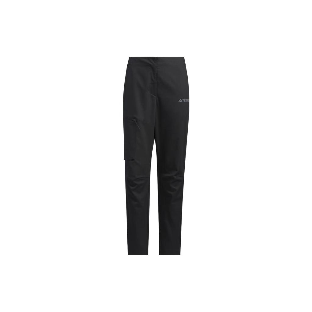 Adidas Solid Color Outdoor Sun Protection Straight Leg Sports Pants Men Pants Black IL8903
