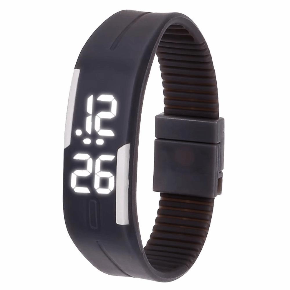 Digital Display Kids Wristwatch Silicone Strap Kids Wristband Fashion Student Sports Watch