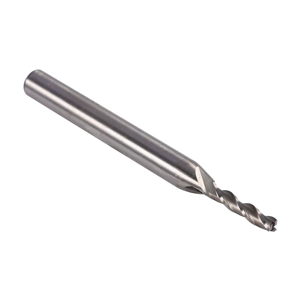Diameter 3mm 3 Flute HSS & Aluminium End Mill Cutter CNC Bit Extended Incisive Strong And Durab