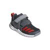 Adidas Gym Zapatillas Trendy Slip Resistant Low top Running Shoes Gray Red White Children Aged 3 7 Years Old CM8605