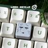 Cartoon Square Shape My World Series Pixel Style Multiple Styles Keycap Keyboard Decoration Resin Material Custom Edition Gifts
