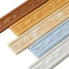 1 Stück 2,3 m x 4 cm Decken-Zierleiste Selbstklebend Wandleiste Wandgrenze Sockelleiste Hausdekoration Wandaufkleber