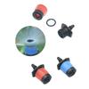 25pcs 360 Degree Garden Watering Sprinklers With 1/4 Barb Connector For Orchard Agricultural Irrigation