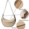Luxury Women's Shoulder Bags PU Wallet Mobile Phe Dumpling Bag For Women Daily Commuting Crossbody Bag