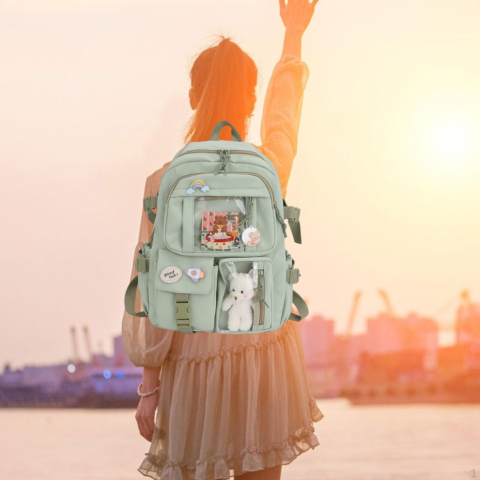 

Рюкзак для женщин сумка дорожный рюкзак для походов повседневный альпинизм подарок улица зелёный