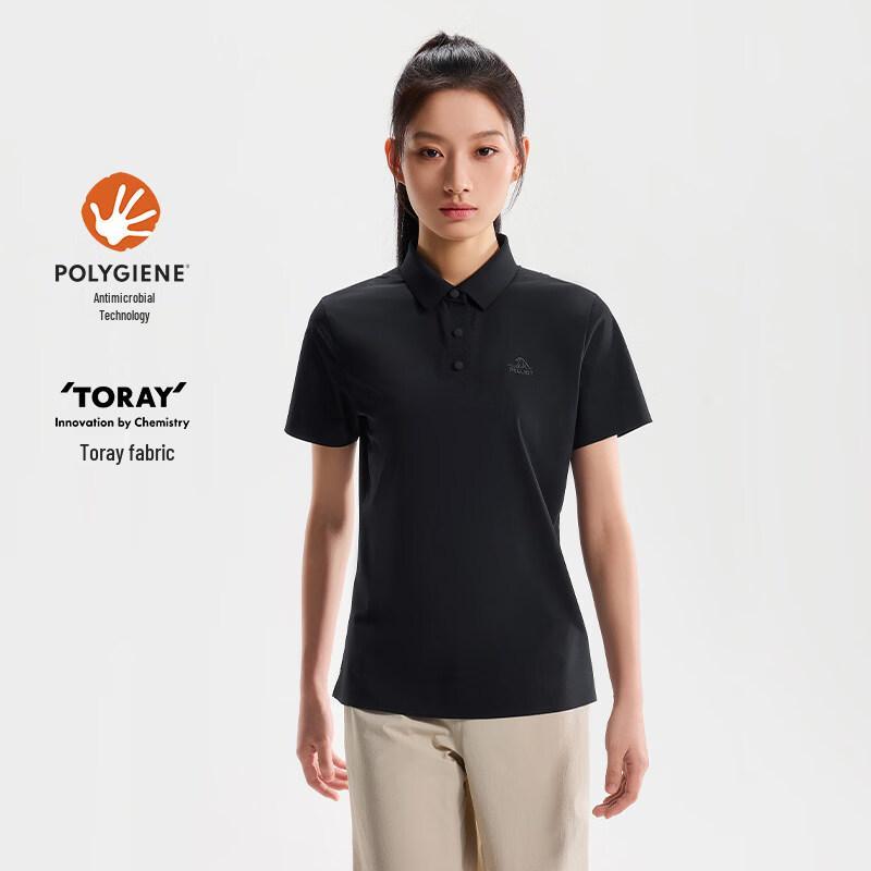 Pelliot Women's Quick-Dry UV Protection Polo T-Shirt