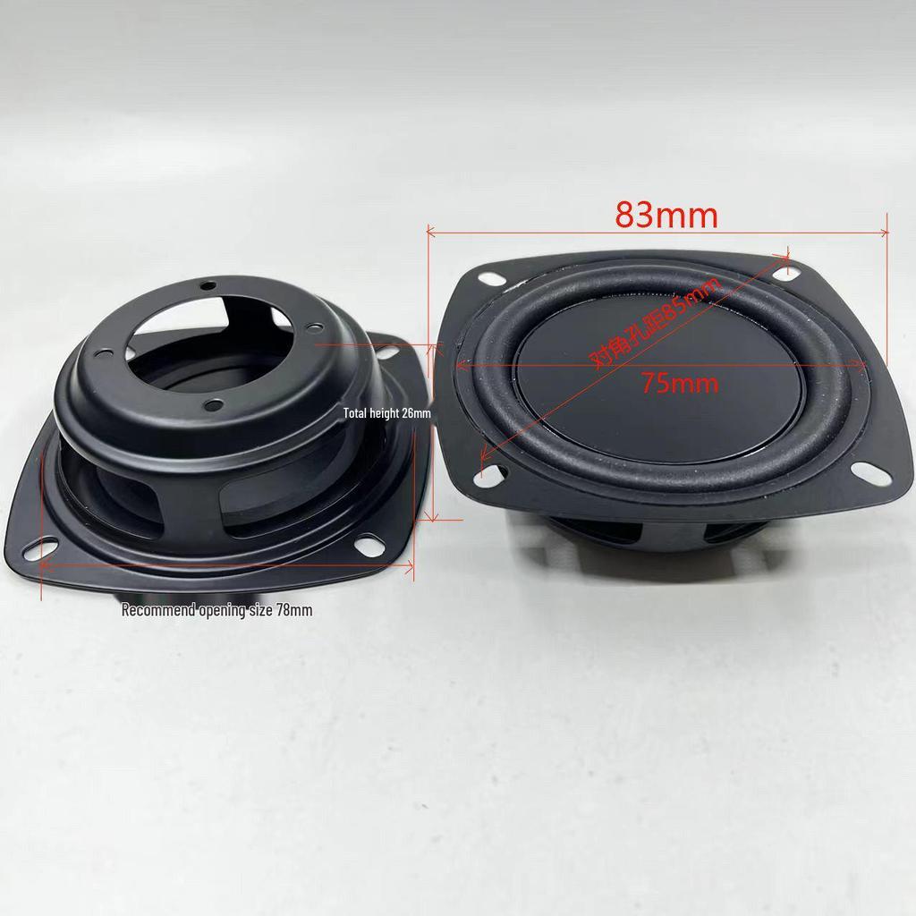 5.25-6-3 Inch Speaker Stand, Sound Amplifier, Dummy Subwoofer, Passive Cone, Low-Frequency Diaphragm