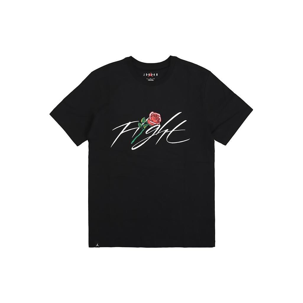 Air Jordan Flight Rose T-Shirt Black Men s DQ7391-010 XXXL