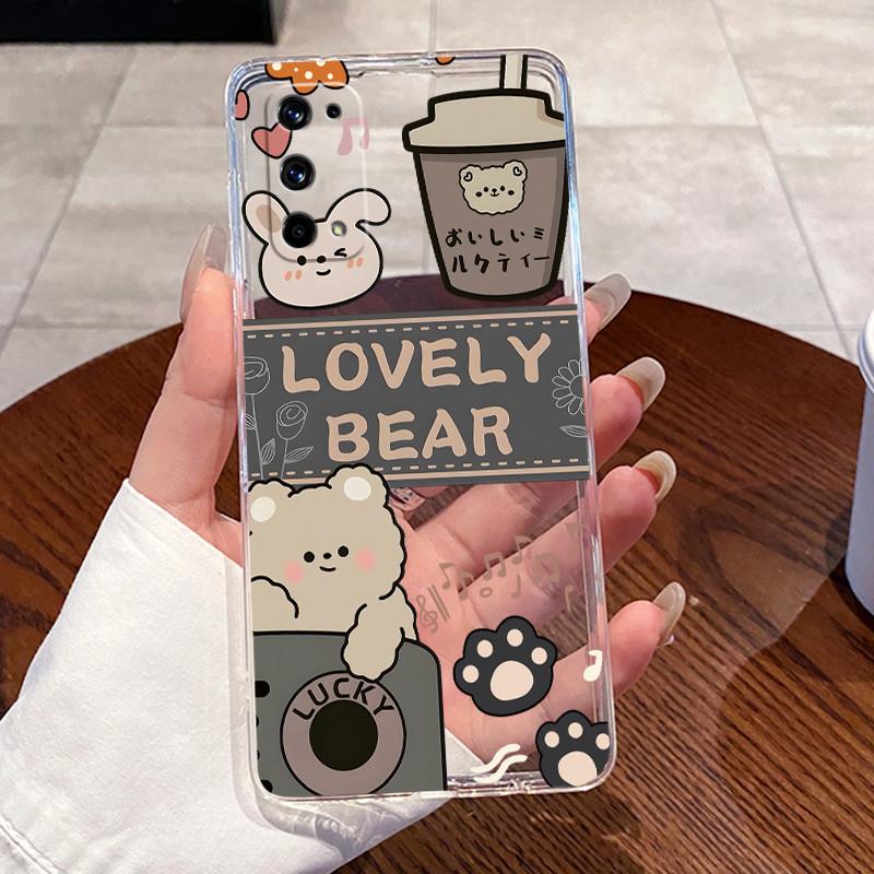 Jelly Casing For oppo Realme X7 Pro Capa Funda Clear Silicone Soft TPU Back Cover Cute Cat Rabbit Heart Protective Case Coque