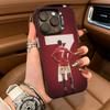 Custodia per Telefono C-R-7 R-Ronaldo Per IPhone17  16 11 12 13 14 15 16 Pro Max Plus Cover Colorata Argento Funda Bumper
