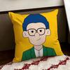 PPop ManS Cushion Cover Reversible Soft Durable Pillow Cover Home  Car MultiScene Use for Daily Comfort