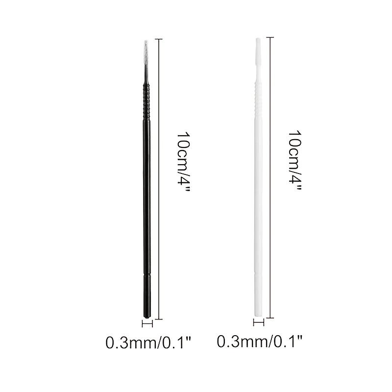 111PC  for Eyelash Extension Tools Disposable MicroBrush Eyelashes Extension Individual Lash Removing Swab Micro Brush