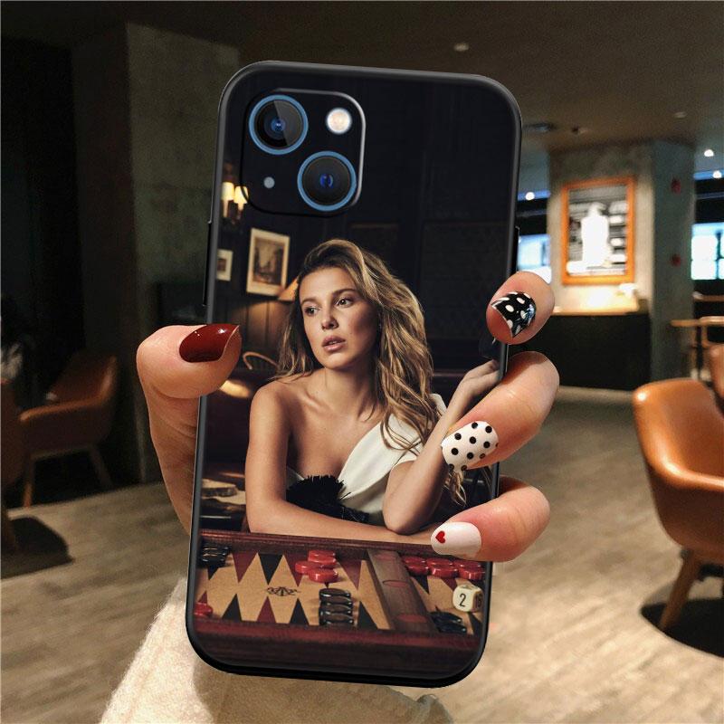 IK47 Millie Bobby Brown New High-End Shell Phone Case for Xiaomi Poco F8 M4 M5 M6 M7 X3 X6 X7 Pro GT NFC Ultra