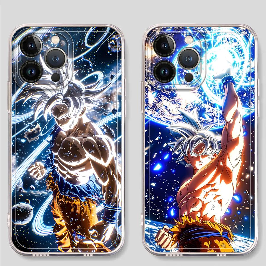 Dragon Ball Goku Soft Phone Cover Case for iPhone 17 Pro Max 16 12 Mini 15 XR 11 7 8 Air 14 Plus XS Max 13 Pro