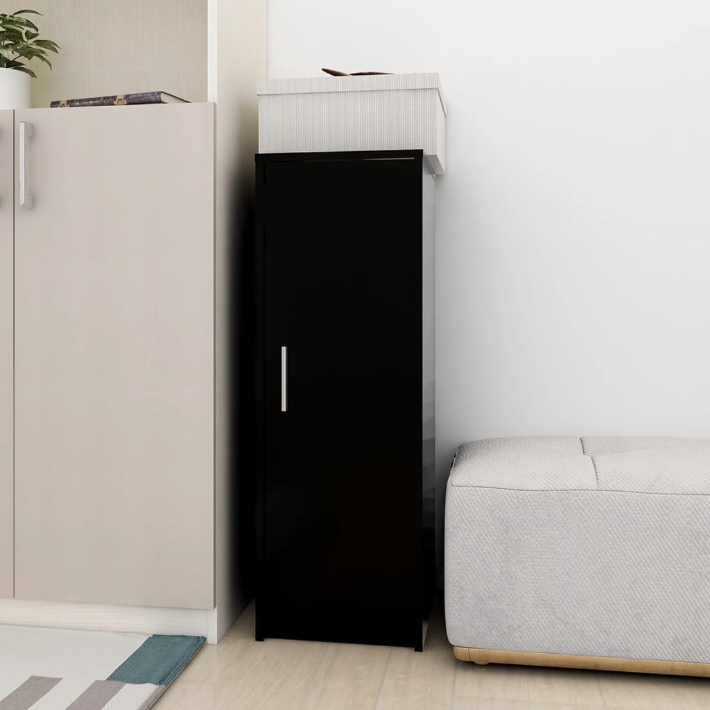 Schuhschrank Mit Tür Im Eingangsbereich, 6-stöckiger Stauschrank, Eckschrank Im Wohnzimmer, 31,5 X 35 X 92 Cm