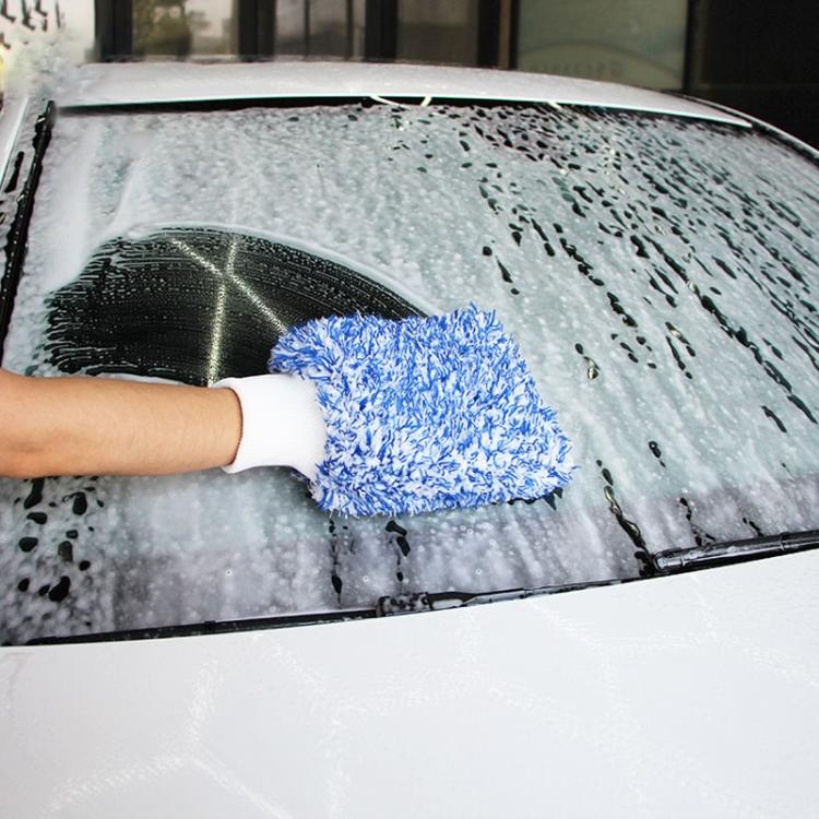 Mikrofaser Staubwischhandschuh Autofenster Waschreinigungstuch Staubwischer Handtuch Handschuhe