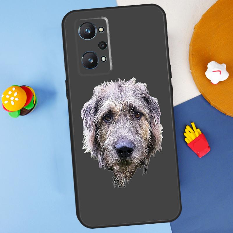 Irish Wolfhound Dog For Realme C55 C67 C61 C75 C53 C51 C21Y C25S GT 6 6T 5 GT7 Pro 10 11 12 13 14 Pro Plus Case
