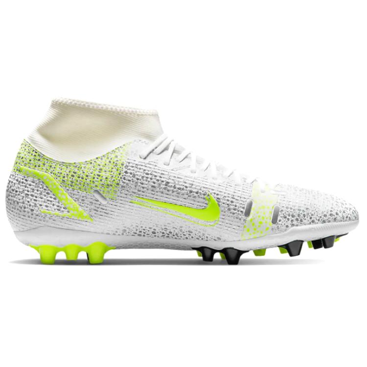 Nike 14 Mercurial Superfly 8 Ag Artificial Grass 'White Green' CV0842-107