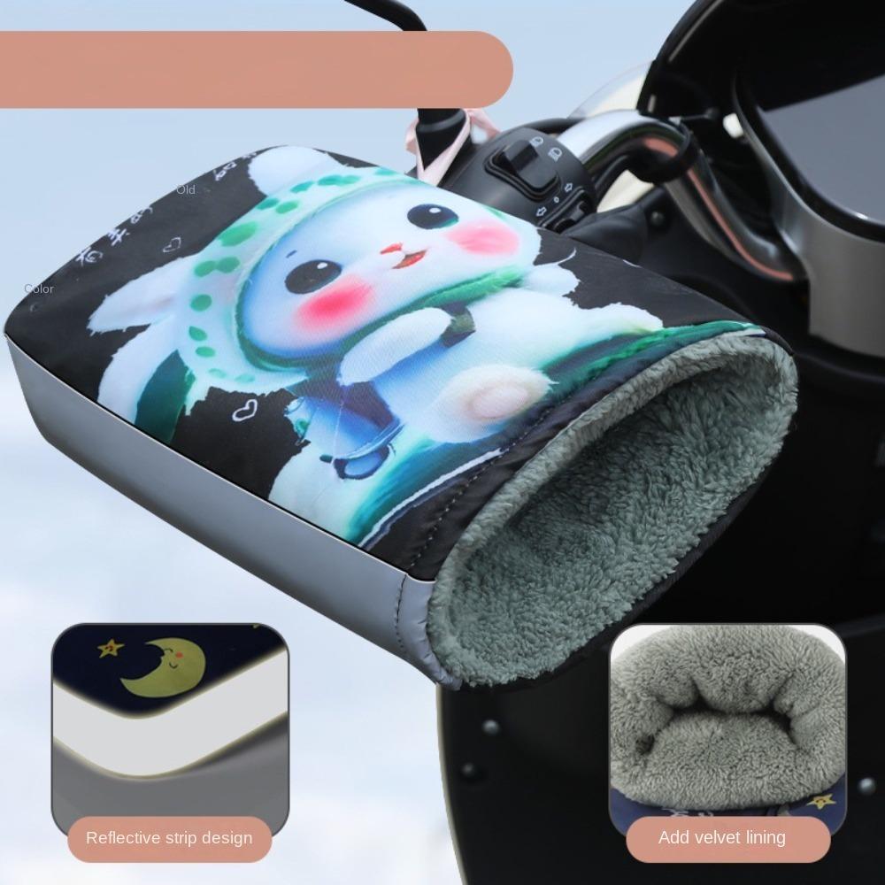 Windproof Electric Vehicle Warm Gloves Breathable Scooters Hand Guards  Cycling Driving