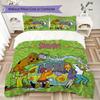 Halloween fantasy comedy adventure cartoon movie Scooby-Doo provides comfortable bedding covers and pillowcases for home use (without core) K7