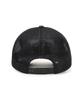 FREEMARIO Cross Damaged Denim Trucker Cap [Black]