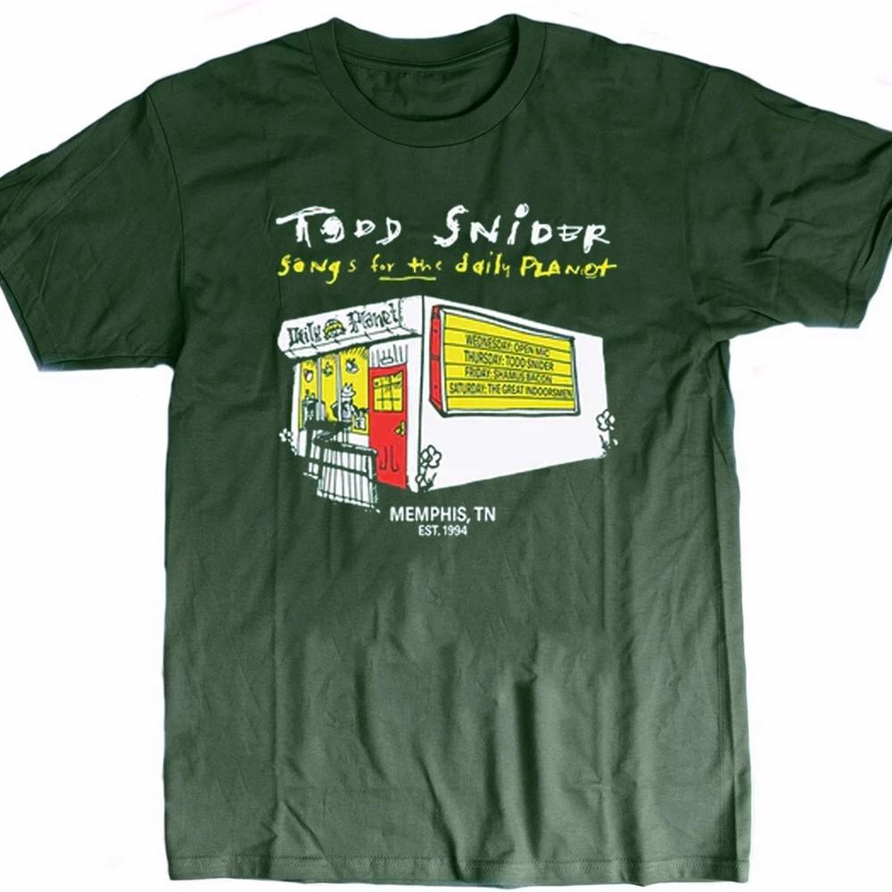 

Todd Snider Songs for the Daily Planet Collection Unisex All Size Tshirt Unisex T-Shirt M