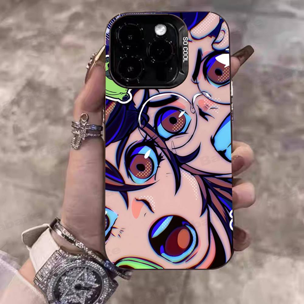 Adventure Anime Dandadan Phone Cases For IPhone 17 16 15 14 13 12 11 Plus Pro Max Pro Color Matte Cover