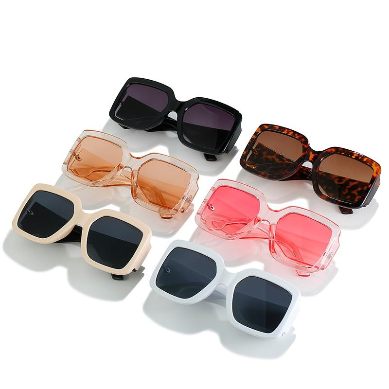 Spring Sunglasses, Personalized Trend Large-Frame Glasses, Street Shooting Women Live Streaming Host Versatile Sunglasses Women