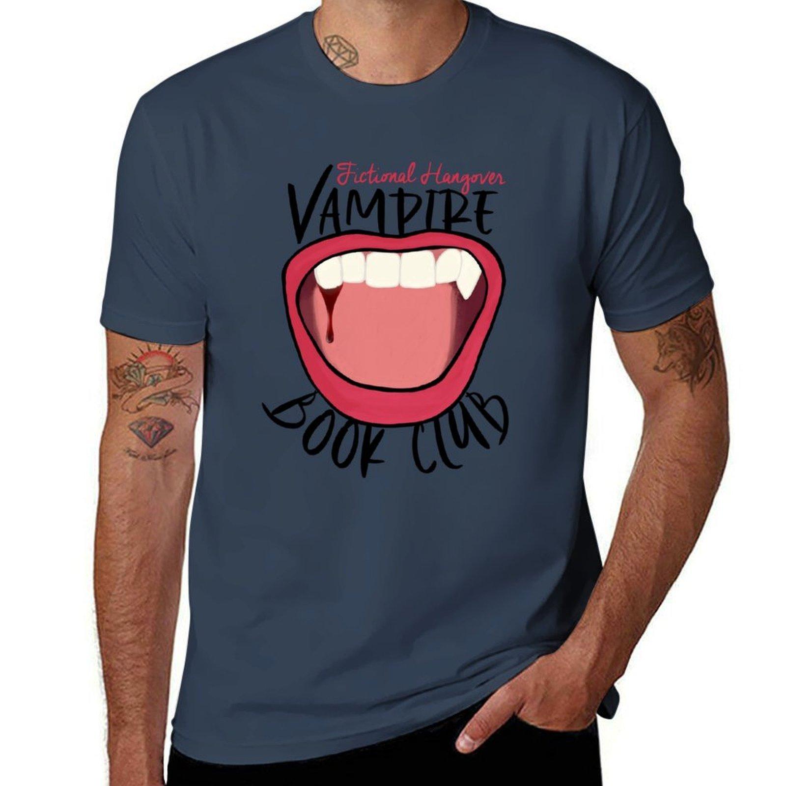 Vampire Book Club Tshirt Plus Size Basic Cotton Tshirt S