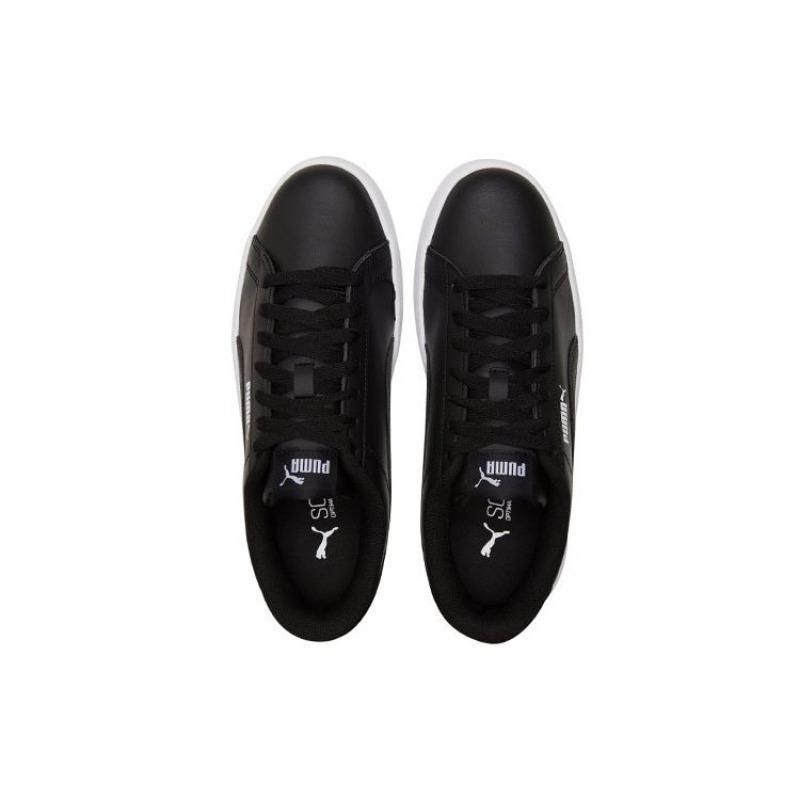 Puma Platform Women Low-top Skate Shoes Black White 384617-02