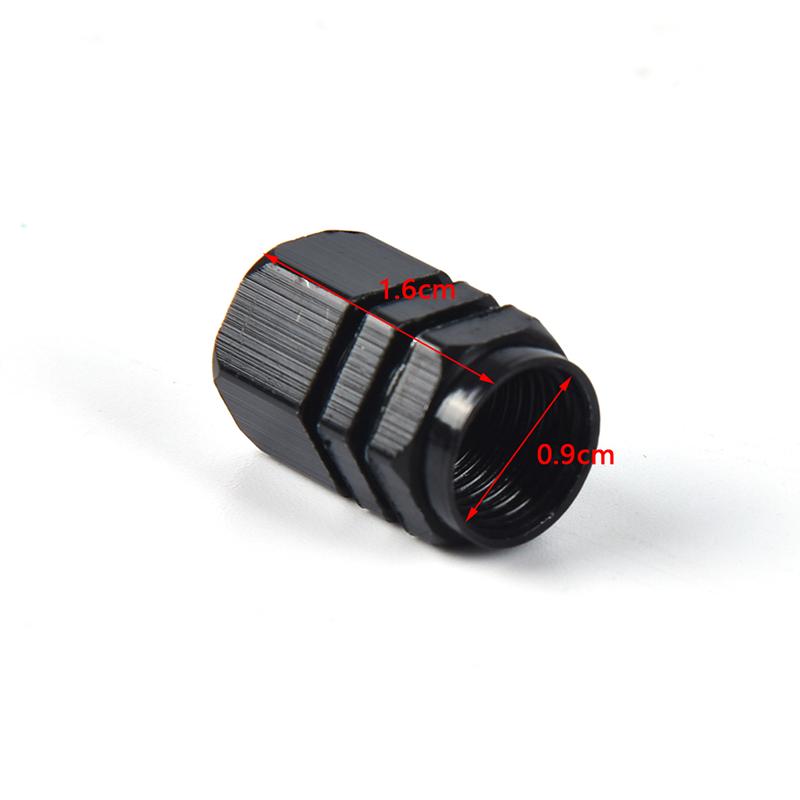 4Pcs Bolt-In Aluminum Valve Caps Car Wheel Tires Valves Tyre Stem Air Caps