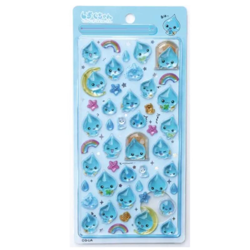 K3D Water Drop Aesthetics Jelly Keitai Ryuri Jarajara DIY Decal Sticker designed for Scrapbook Deca Ysk Bonbon Drop Sealuff