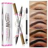 Waterproof Dual-Ended Eyebrow Pen and Eyebrow Brush