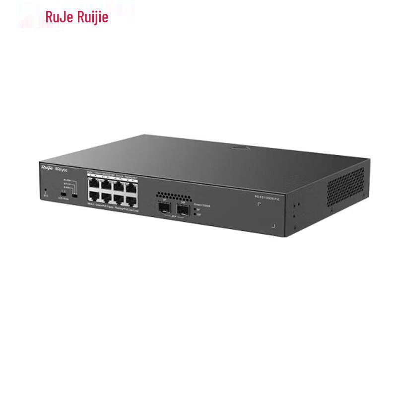 Ruijie RG-ES110GDS-P-E 8-Port Gigabit PoE Switch