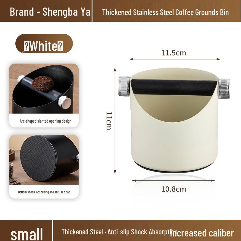Stainless Steel Espresso Knock Box with Handle