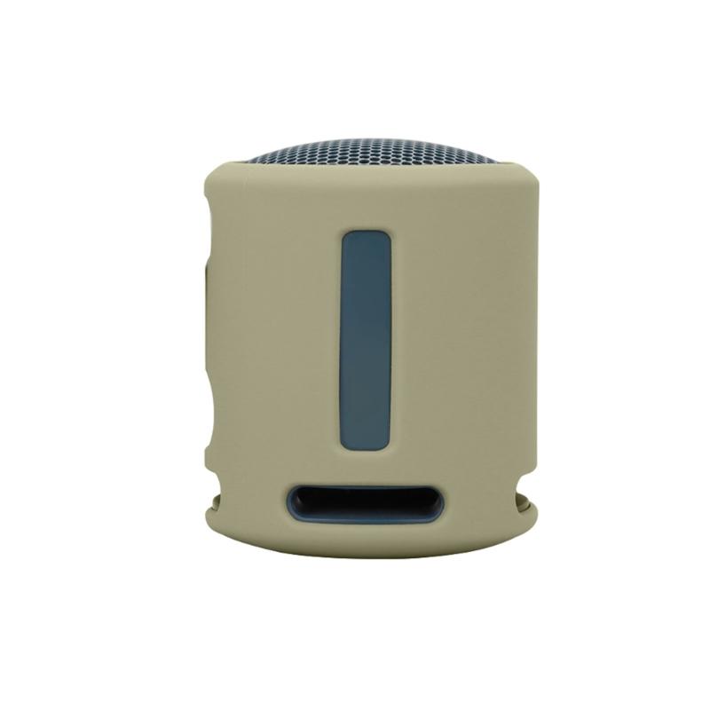 

Силіконовий чохол для колонки Пилозахисний Портативний Захисний чохол для колонки Ударостійкий Захист від падінь для SRS-XB100 сірий колір/коричневий