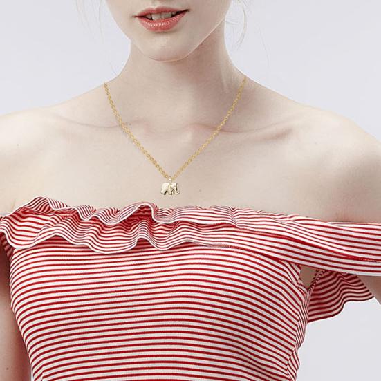 Women Pendant Alloy with Card Creative Mini Wing Shape Collarbone Chain Small Gift