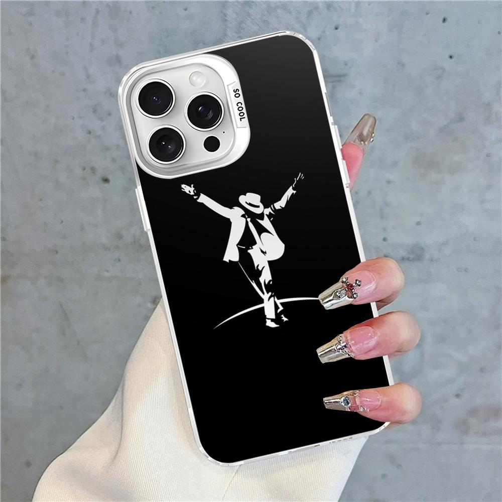 Michael Jackson Hot Singer Phone Case For IPhone 16 15 14 13 12 11 Pro Max X XR XSMAX 8 7 Plus Matte Shockproof Back Cover