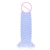 Particles Stimulate Corn Dildo with Suction Cup Butplug Sexe Jueguetes Sexuales Adult Analplug Erotic Masturbator Pleasure Waterproof & Easy To Clean