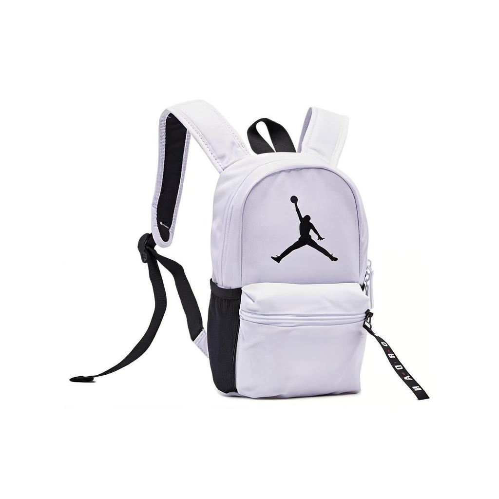 Jordan Sports Leisure Polyester Backpack Unisex Backpacks White JD2013010TD-001