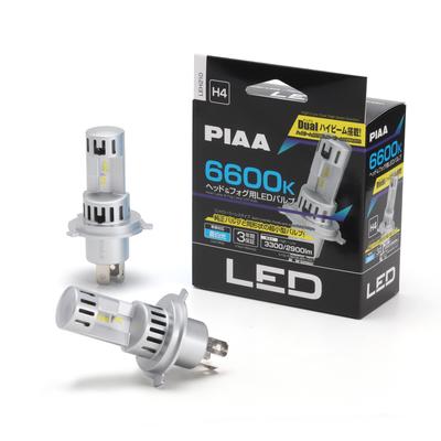 PIAA LED Standard Series Lamp Dual High Vehicle Inspection Hi Pack of LEH210 Headlight/Fog Lights, Controller-less, Beam, Compliant, Noise-Reducing,