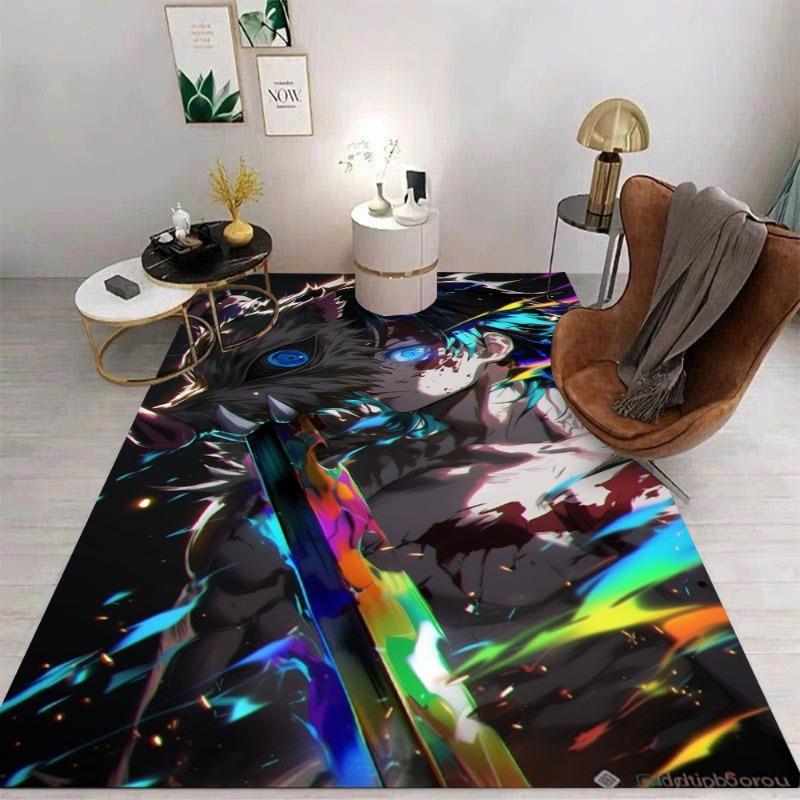 Anime Cool Character Carpet for Bedroom Living Room Sofa Home Doormat Kitchen Decoration Kid Game Area Mat Non-slip Floor Rugs