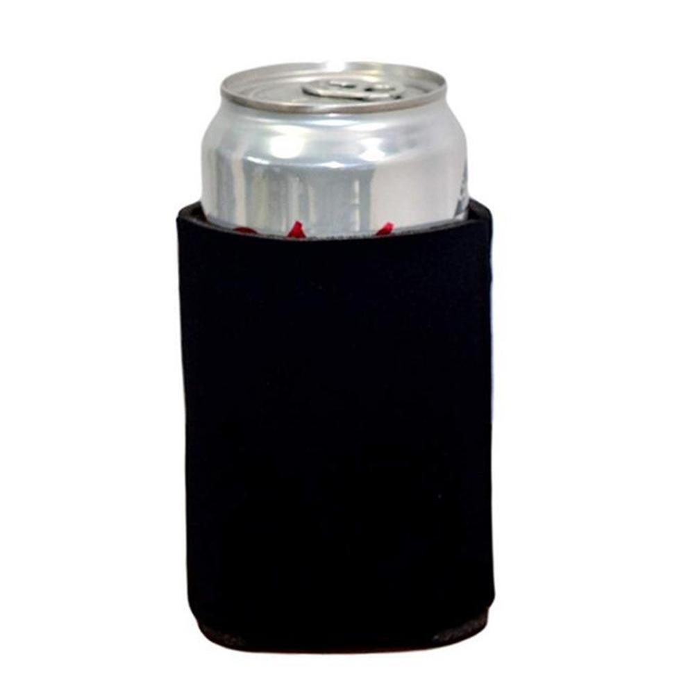 10pcs Foldable Insulated Beer Can Cooler-Sleeve Covers Reusable Drink Covers