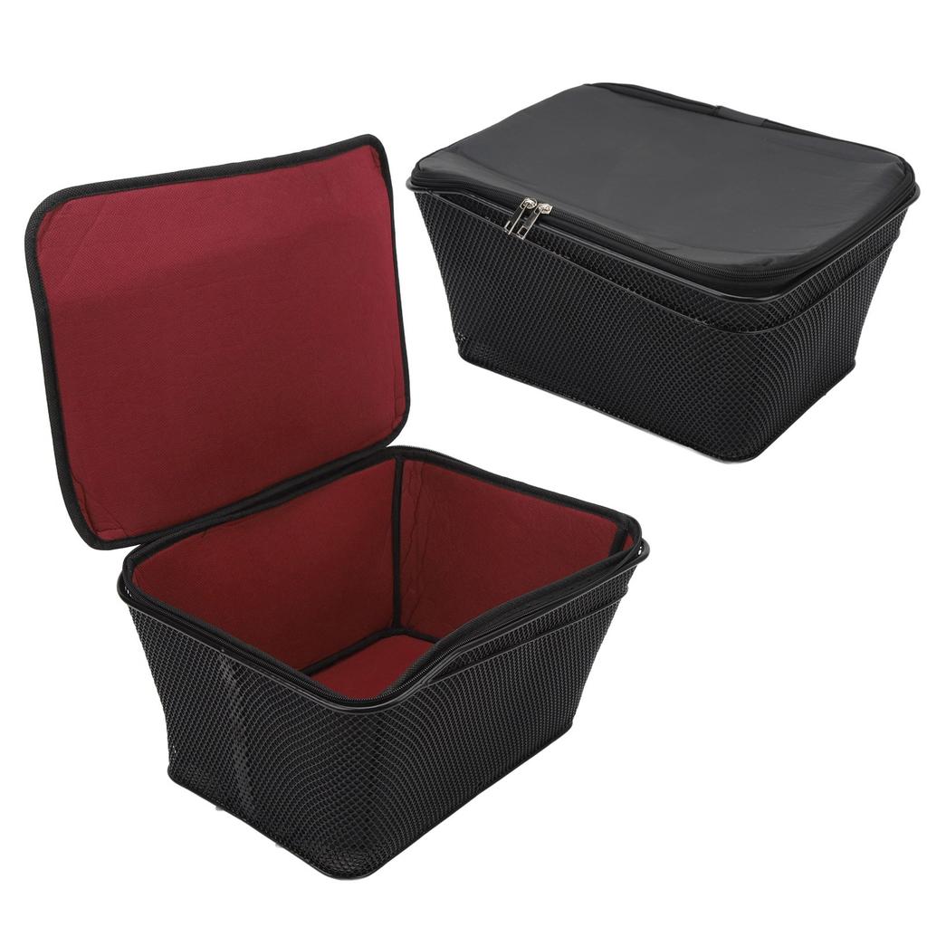 Rear Bike Basket 20L Capacity 20kg Bearing Waterproof Rack Storage Bag for Outdoor