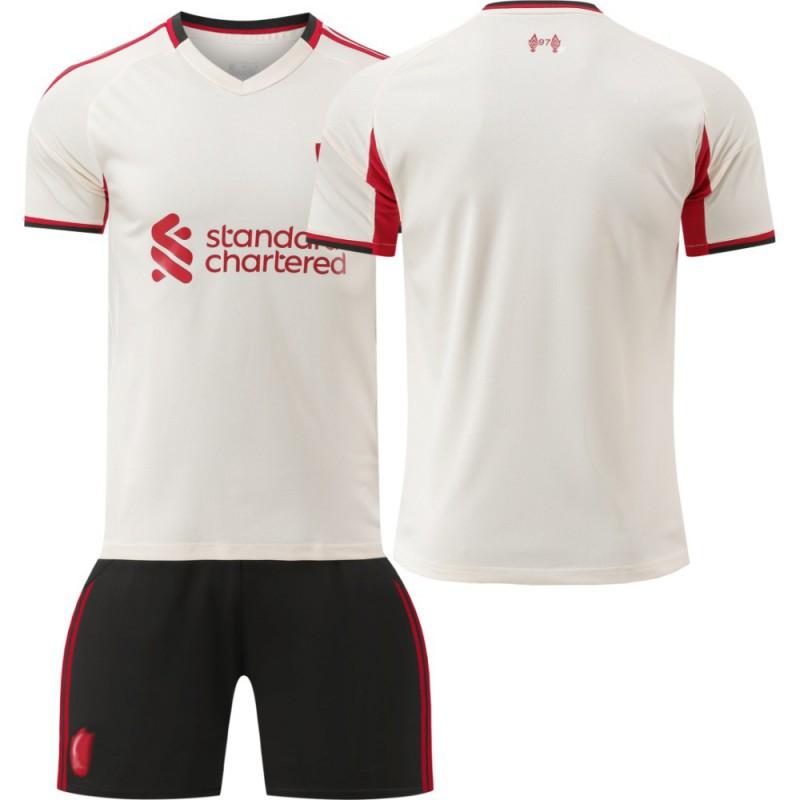 2526 Liverpool Away Football Jersey No. 11 Salah 9 Isaac 4 Van Dyke 7 Wilz Champions League 18-yard