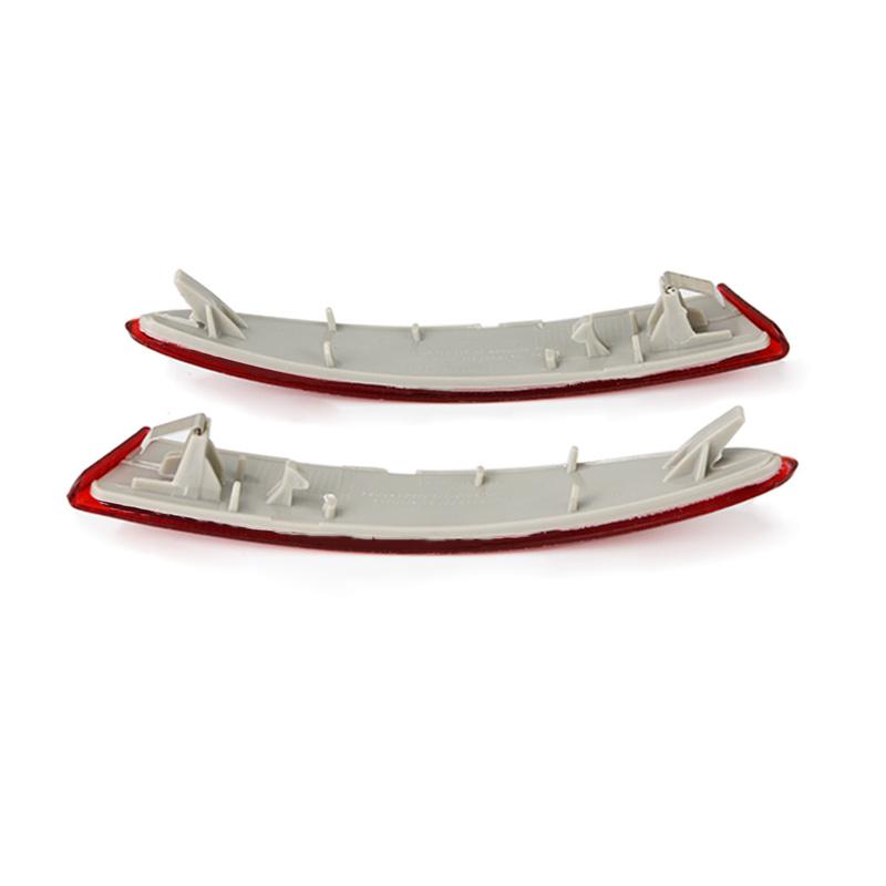 Rear Bumper Reflective Strips For BMW X3 F25 2011 2012 2013 2014 Warning Strip 63147217315 63147217316