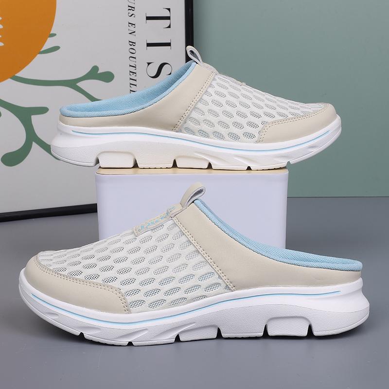 Fashion Women Summer Outer Wear Soft Sole Breathable Anti-Slip Thick Bottom Sandals Sports Casual Versatile Beach Shoes EVA Material Men